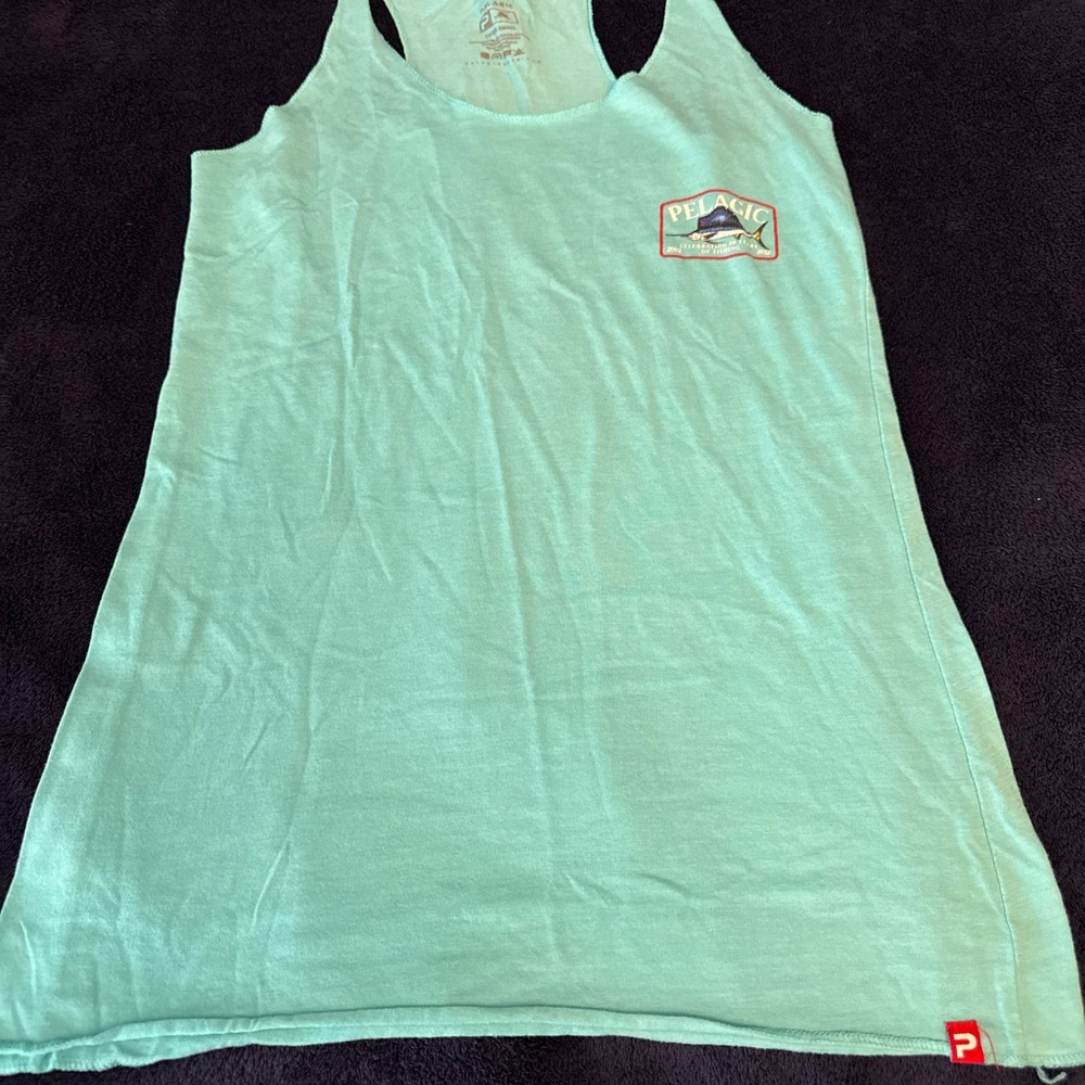 Pelagic Seafoam Green Tank Top-never worn